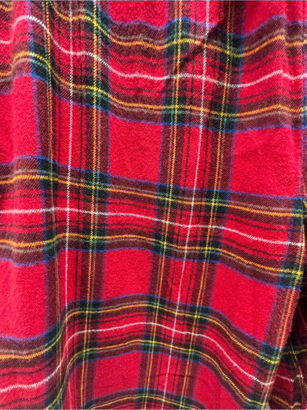 Abercrombie Fitch Pants Mens Sz XXL Heavyweight Flannel Pajama Tarten Plaid